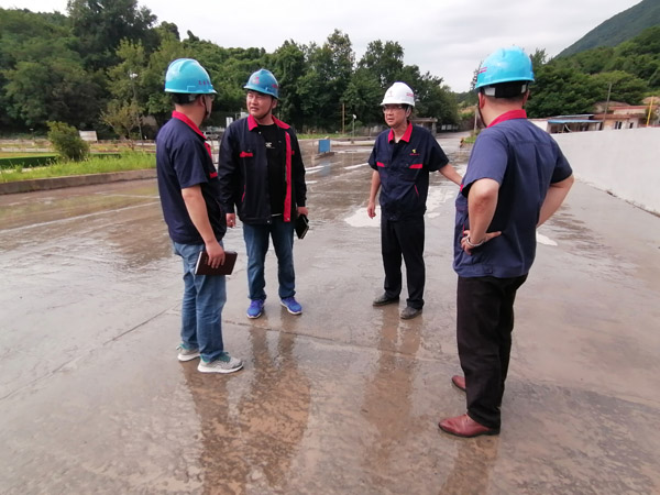 公司開展二季度安環(huán)、消防、防汛綜合大檢查