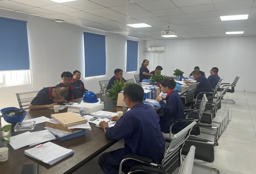 公司開(kāi)展年度質(zhì)量、環(huán)境、職業(yè)健康安全管理體系內(nèi)審工作