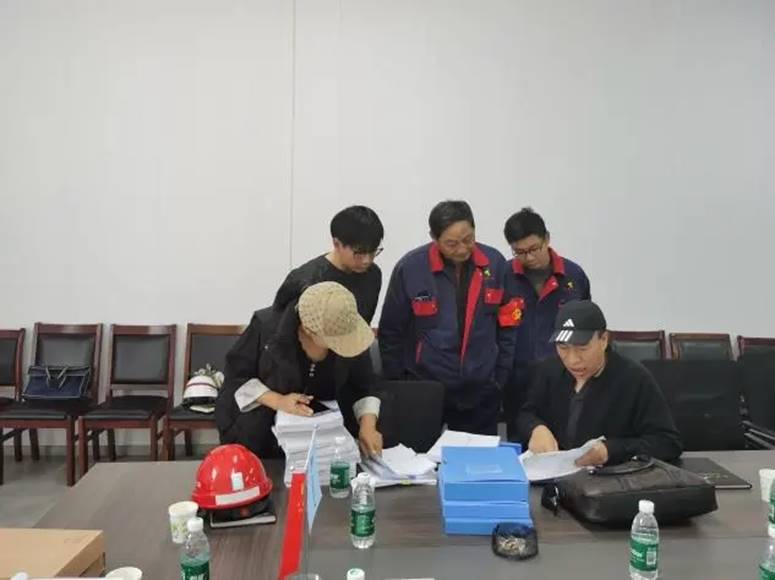 赤峰金通二期電解項目部順利通過赤峰市高新區(qū)國慶節(jié)前安全、質(zhì)量...