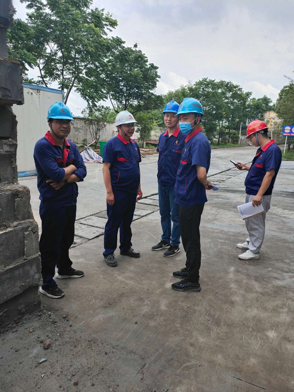 公司開展二季度安環(huán)、消防、防汛綜合大檢查